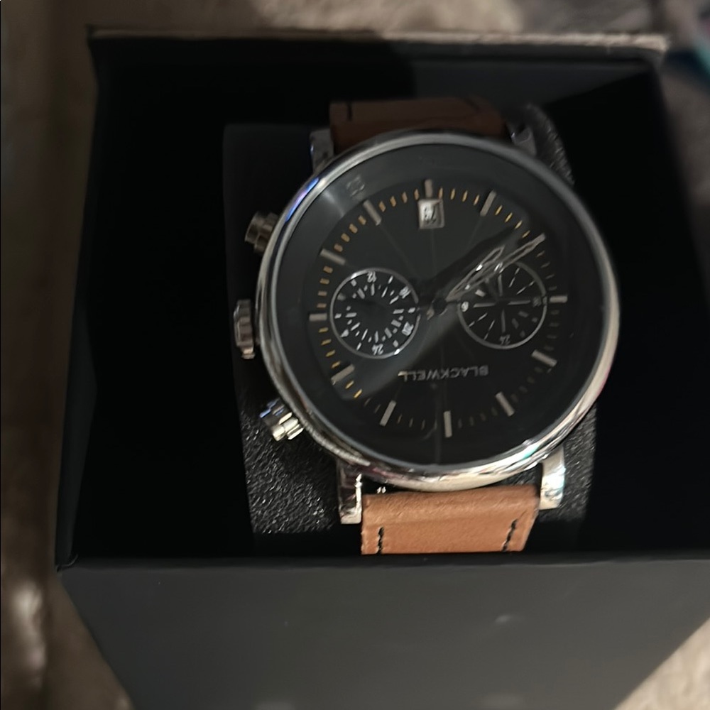 Blackwell Black and Brown Watch